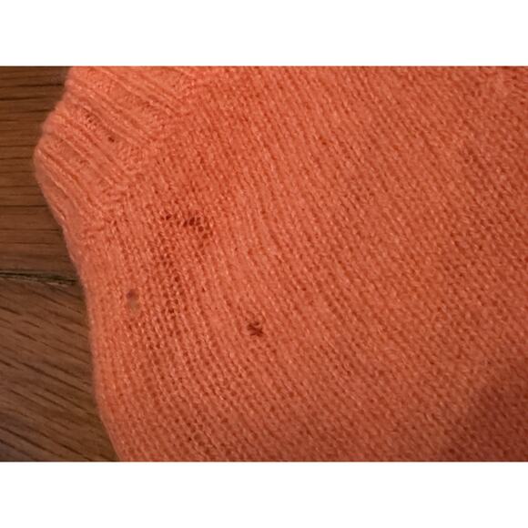 360 Cashmere Sweater Coral Pink Size Medium - Picture 5 of 6